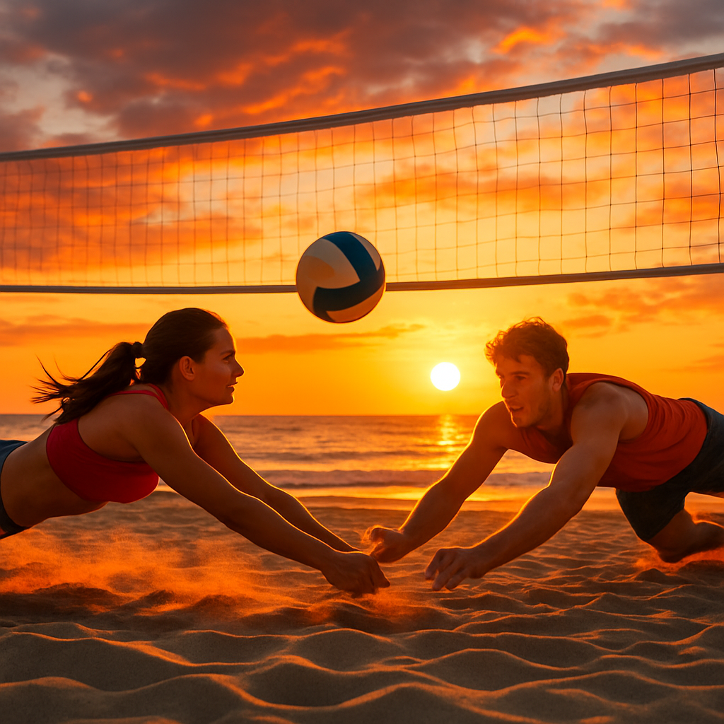 Volley-ball de plage : initiation et spécificités